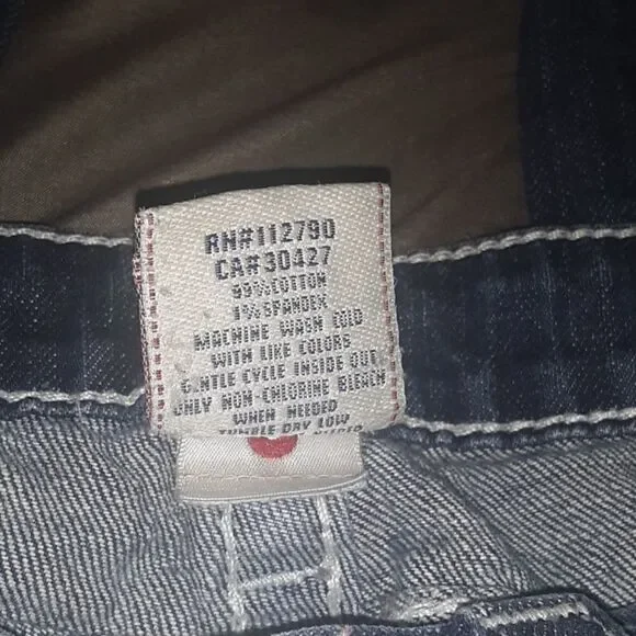 True Religion "Billy" Style Jeans Size 28 - Picture 4 of 8